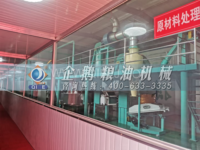 企鵝機械提供全套花生油提取設備，服務周到獲稱贊(圖3)