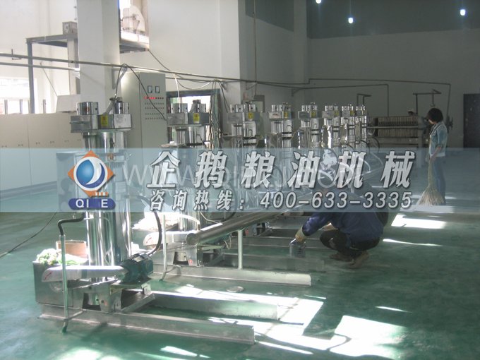 芝麻油壓榨處理設備，企鵝牌液壓榨油機勇于創新生產效率高(圖5)